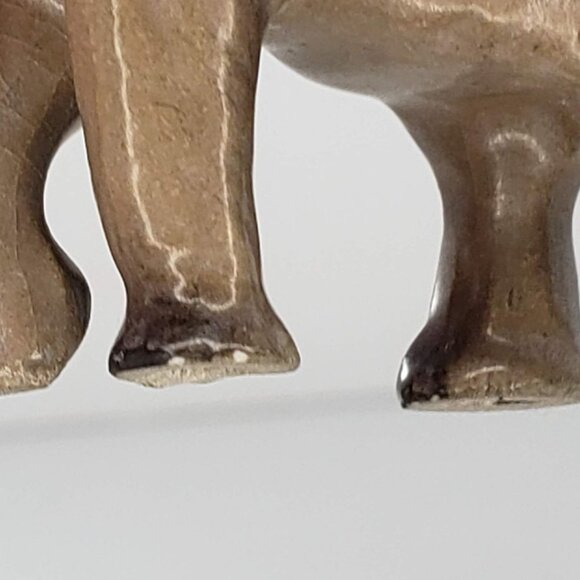 Hagen Renaker Mama Elephant Trunk Up Lucky Matte Miniature Figurine *Repaired* - Picture 8 of 8